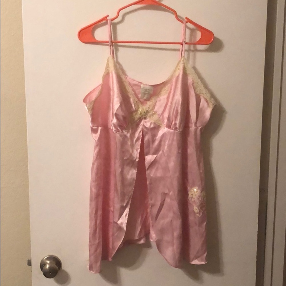 Pink lingerie